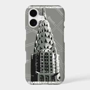 Streets of New York with Empire State Building