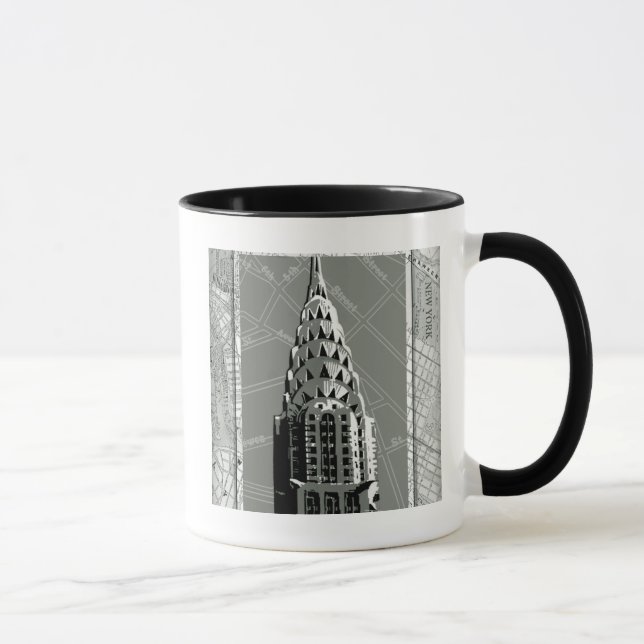Streets of New York with Empire State Building Mug (Right)