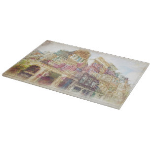 Streets of Old Amsterdam Cutting Board