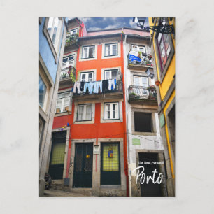 Streets of Porto- Portugal  Postcard
