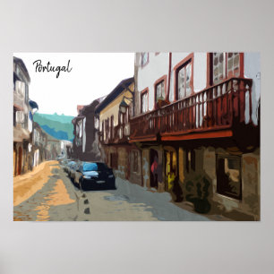 Streets of Portugal Poster