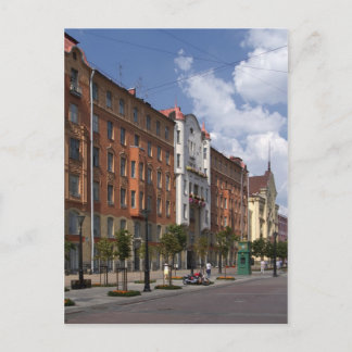 streets of St. Petersburg, Russia Postcard