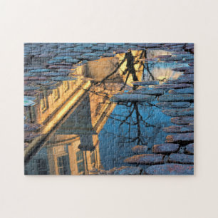 Streetscape Montreal. Jigsaw Puzzle