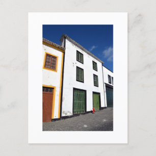 Streetscape: Terceira, the Azores Postcard