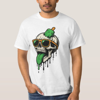 Streetwear illustration skull graphic design T-Shirt