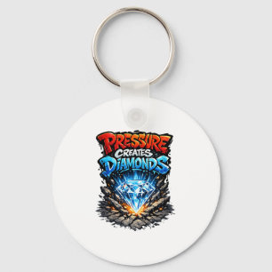 Streetwear Motivation Graphic Key Ring