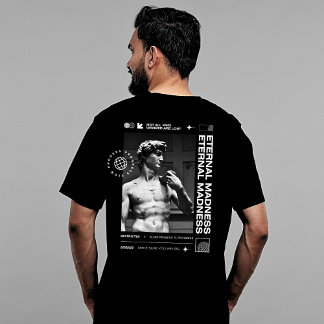Streetwear Statue Mythology Unlocked" T-Shirt