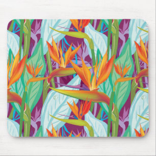 Strelitzia Pattern Mouse Mat