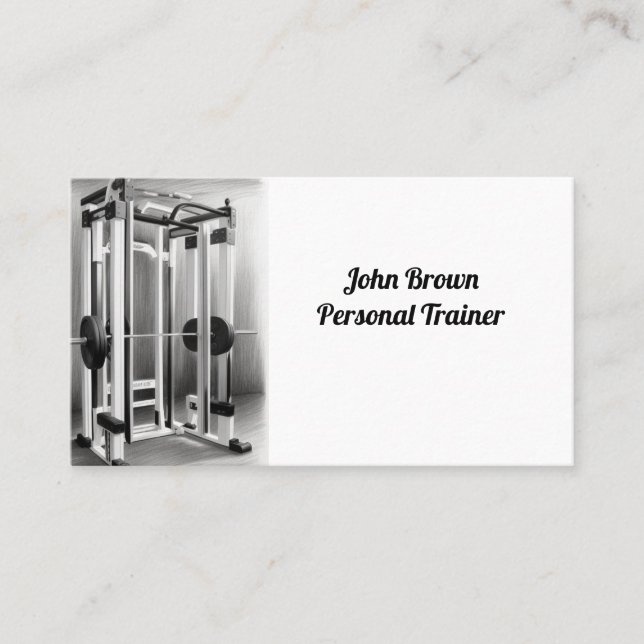 Strenght Machines Business Card (Front)