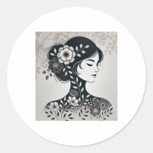 Strength Art Sticker