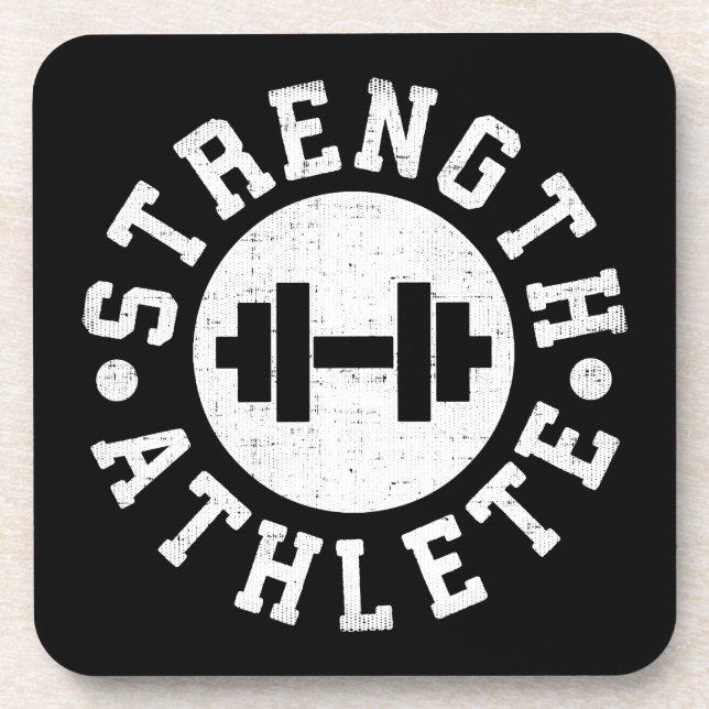 Strength Athlete Coaster (Front)