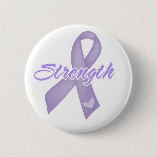 Strength - Cancer 6 Cm Round Badge