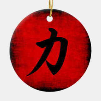 Strength Ceramic Tree Decoration