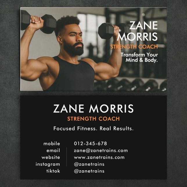 Strength Coach Business Card (Creator Uploaded)