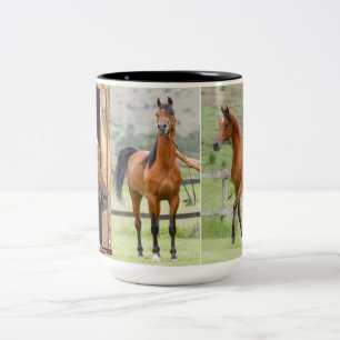 Strength, Courage and Power Two-Tone Coffee Mug