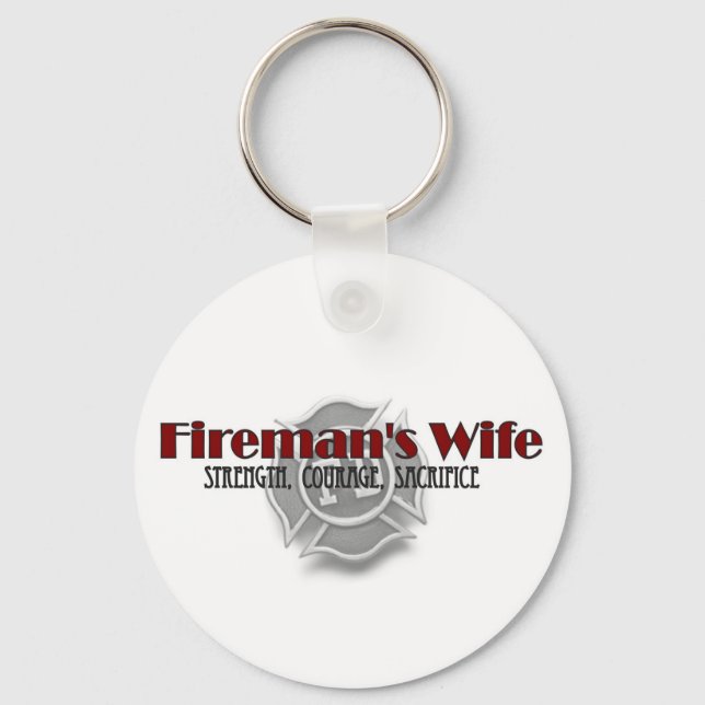 "Strength, Courage, Sacrifice" Key Chain (Front)