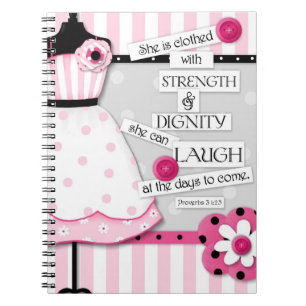 "Strength & Dignity" Inspirational Journal
