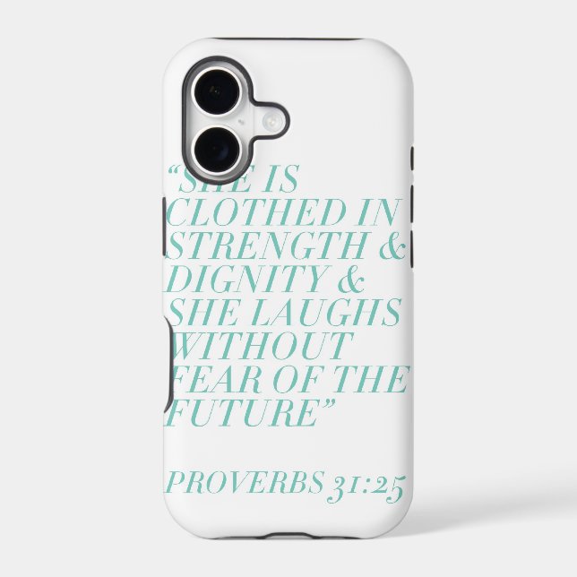 Strength & Dignity (White) (Back)