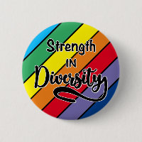 "Strength in Diversity" Rainbow Inclusivity