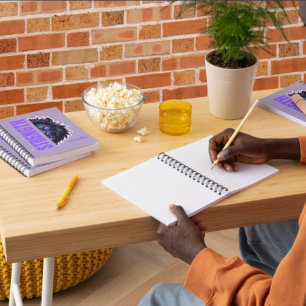 Strength in Faith Lion & Cross Emblem Notebook