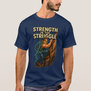 Strength in the Struggle Motivational T-Shirt