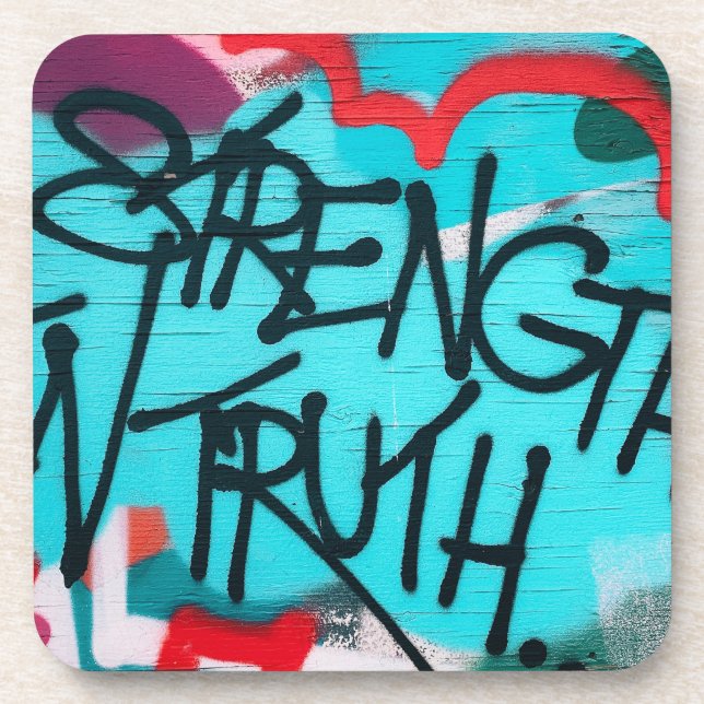 strength in truth coaster (Front)
