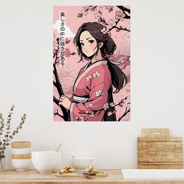 Strength Lies Within Beauty Poster (Kitchen)
