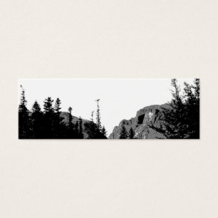 Strength/Mountain Scenery in B&W Bookmark
