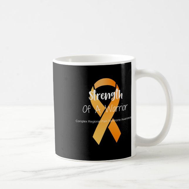 Strength Of A Warrior Crps Awareness  Coffee Mug (Right)