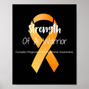 Strength Of A Warrior Crps Awareness Poster