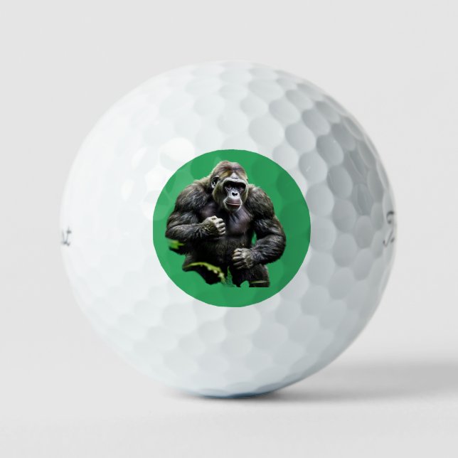 "Strength of the Gorilla" Golf Balls (Front)