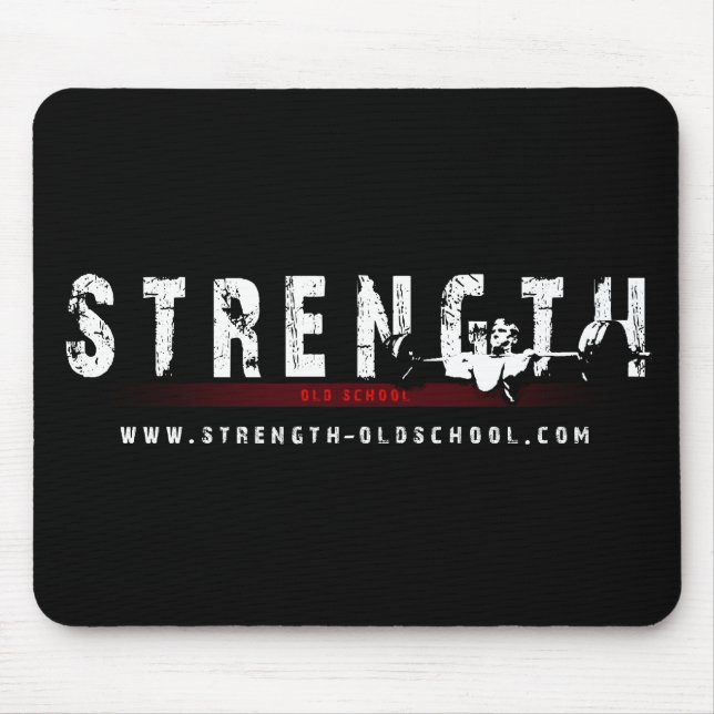 Strength Oldschool Mousepad (Front)