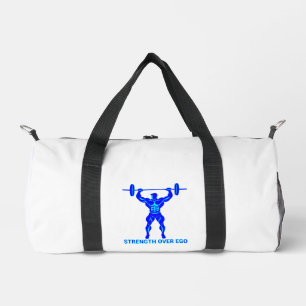 Strength Over Ego - Bodybuilding and Powerlifting Duffle Bag