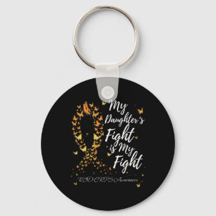 Strength Over Weakness - Myelodysplastic Syndromes Key Ring