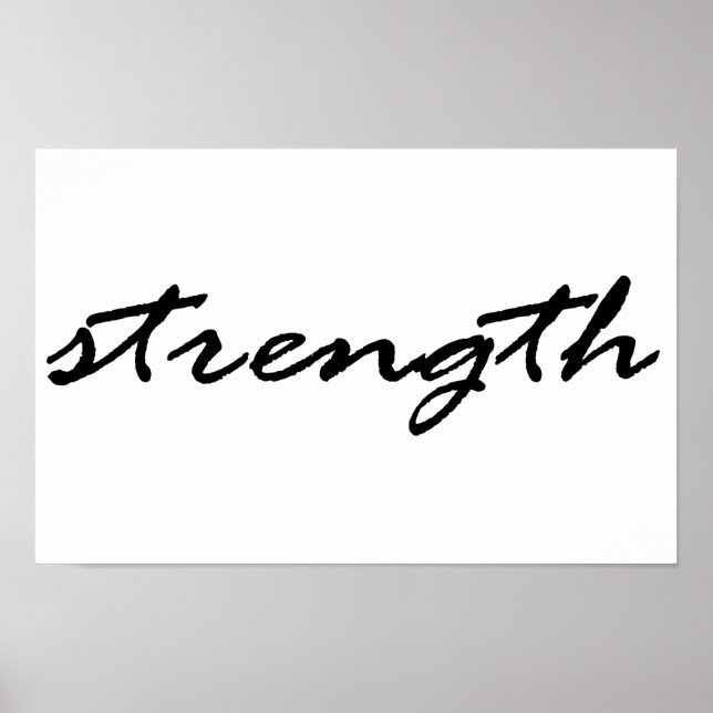 Strength Poster (Front)