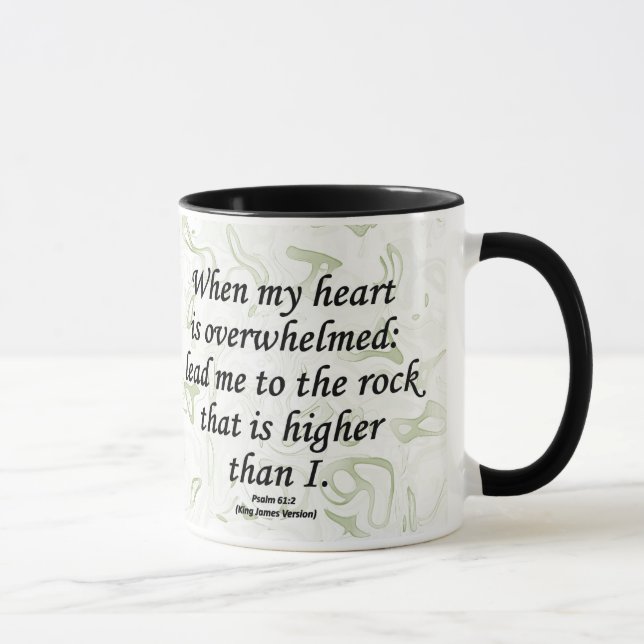 Strength Psalm 61-2 Mug (Right)