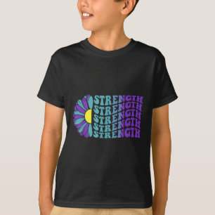 Strength, Suicide Awareness Sunflower T-Shirt