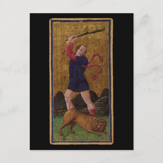 Strength Tarot Card (Front)