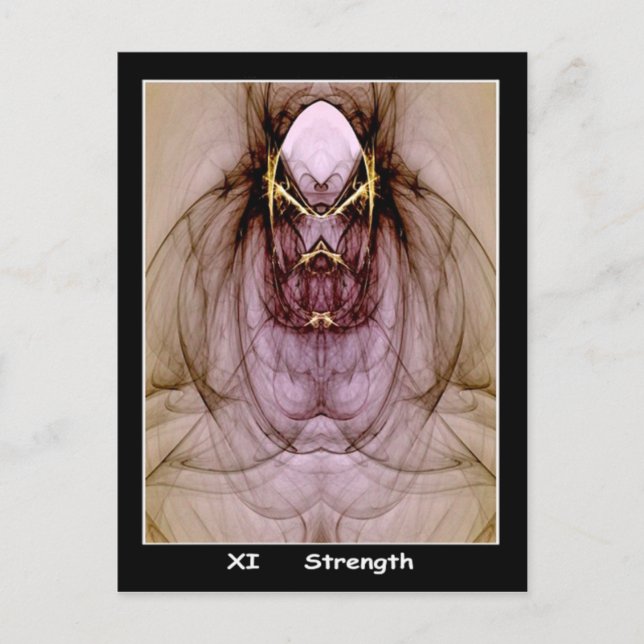 Strength Tarot Card (Front)