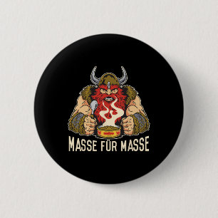 Strength Training m For M' Viking Biceps Workout F 6 Cm Round Badge