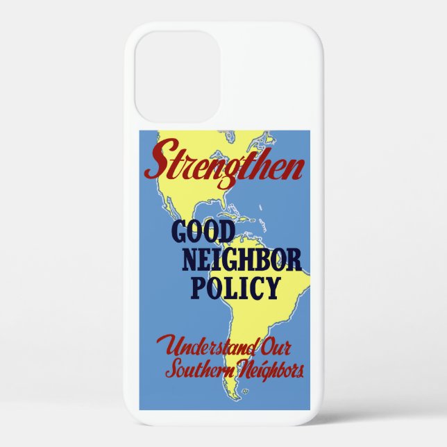 Strengthen Good Neighbour Policy Case-Mate iPhone Case (Back)