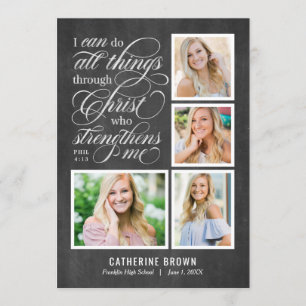 Strengthened Graduation Announcement Invitation