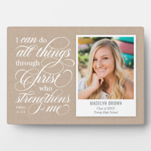 Strengthened Graduation Keepsake Desktop Plaque