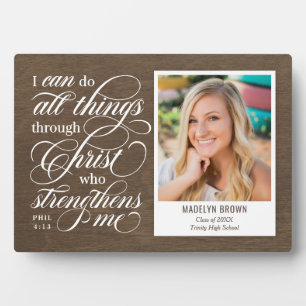 Strengthened Graduation Keepsake Desktop Plaque