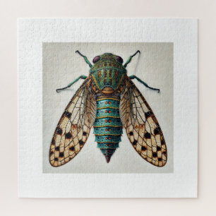 Strepsipteran Insect View from Above 180724AREF104 Jigsaw Puzzle