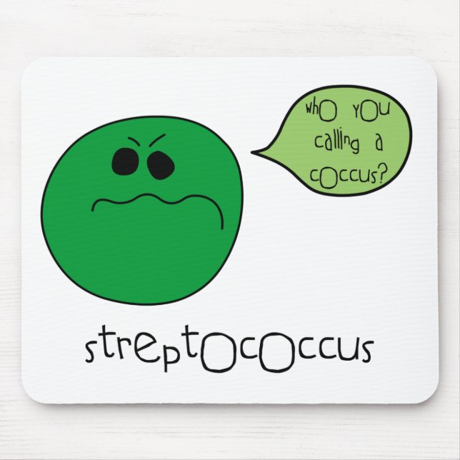 Streptococcus Mouse Mat (Front)