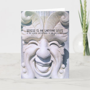 STRESS RELIEF Greeting Card