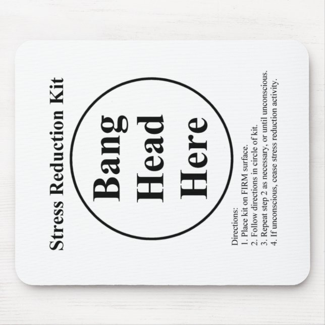 Stress relief mouse mat (Front)
