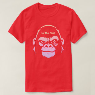 Stressed Ape Studios - In The Red T-Shirt