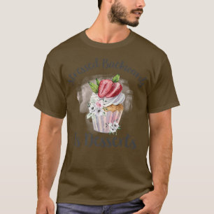Stressed Backwards Is Desserts Pastry Chef Baking T-Shirt